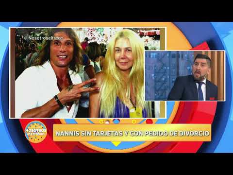 Claudio Paul Caniggia closed Mariana Nannis's accounts and asked for a divorce.