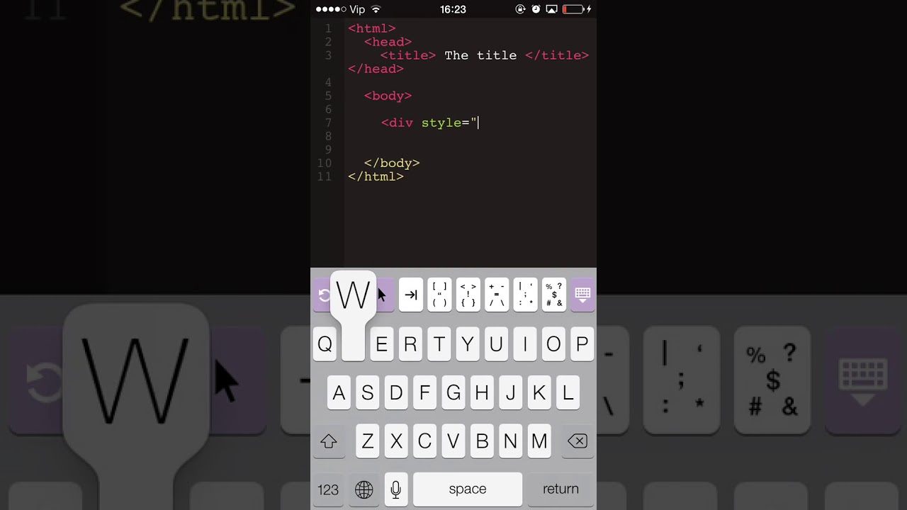 Codeanywhere iOS app (iPhone)