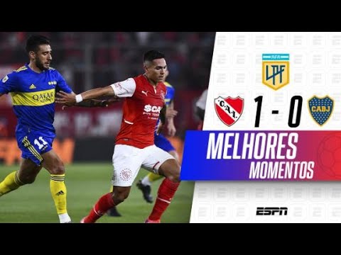 CLÁSSICO MUITO PEGADO E VITÓRIA DO INDEPENDIENTE EM CIMA DO BOCA JUNIORS NO CAMPEONATO ARGENTINO
