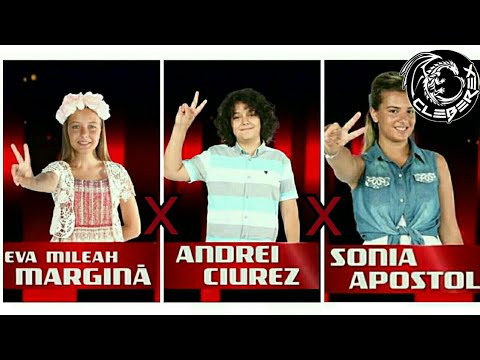 Vocea României Junior - Echipa INNA (Eva x Andrei x Sonia)