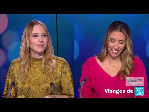 Louise Dupont et Nina Masson présentent A l'affiche ! sur France 24 le 18 octobre 2022