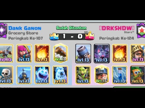 Clash Royale Arena 12 DRKSHDW and DANK GANON Gameplay 3 | Clash Royale Arena Gameplay