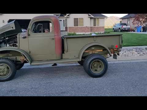 1941 Dodge WC12 1/2 ton pickup truck
