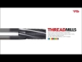 YG 1 Cutting Tools Threading Thread Mill Easy To Cut Threads Even For Exotic Materials