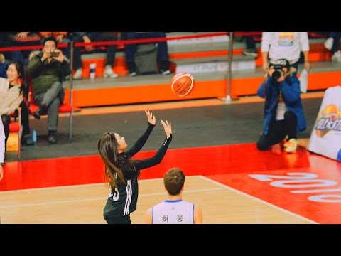 [4k Fancam/직캠] 170122 Apink(에이핑크) 은지 시투 @부산 사직 농구 올스타전