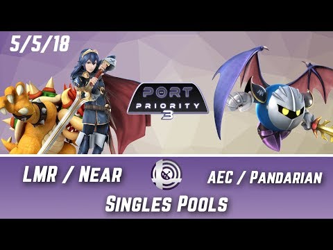 Port Priority 3 - LMR | Near (Lucina) Vs. AEC | Pandarian (Meta Knight) - Singles Pools