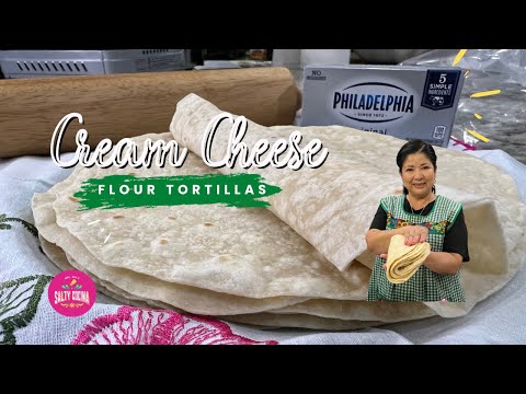 Cream Cheese Flour Tortillas
