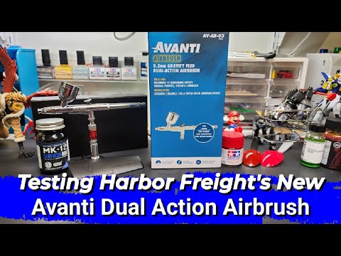 Testing Harbor Freight's New Avanti Airbrush