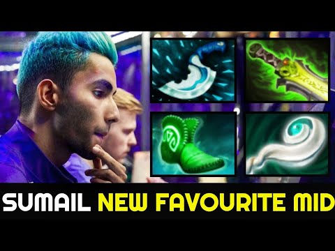 SUMAIL New Favourite Mid - Spamming this Hero in MMR 7.27 Dota 2