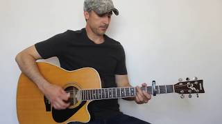 Wheels Rollin&#39; - Jason Aldean - Guitar Lesson | Tutorial