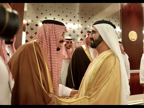 His Highness Sheikh Mohammed bin Rashid Al Maktoum-News-Custodian of the Two Holy Mosques arrives in UAE