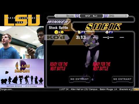 LUST 24 Melee Singles - Espeon (Fox) vs JSalt (Sheik)