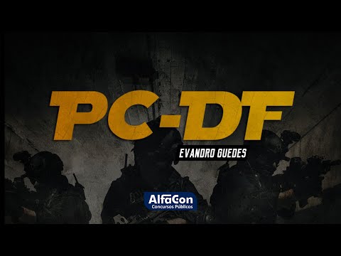 Concurso PCDF suspenso - Evandro Guedes e Filipe Ávila - AlfaCon