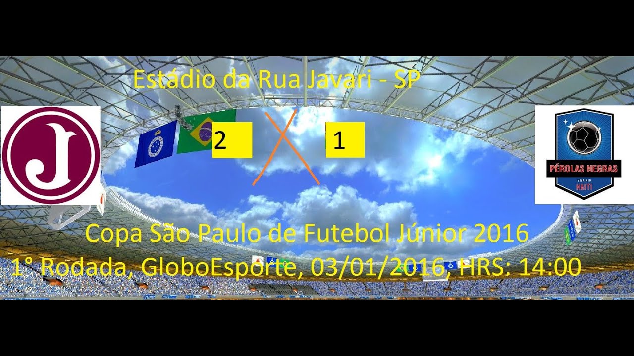 Juventus da Mooca - SP 2 x 1 Perolas Negras - Haiti gols