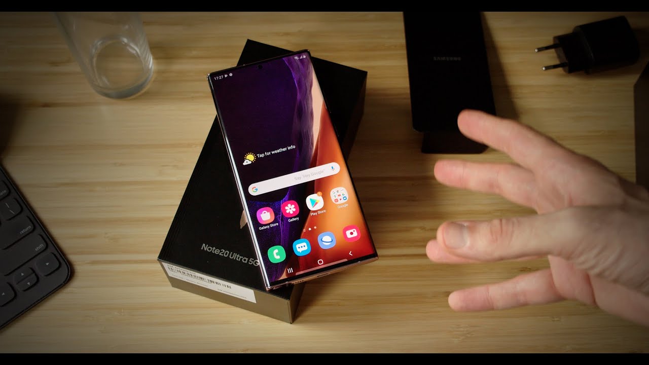 Samsung Galaxy Note 20 Ultra 5G unboxing video