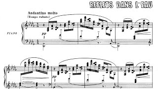 Examiner plays LTCL & LRSM Piano: Debussy Reflets dans l'Eau (score)    钢琴演奏文凭曲目: 德彪西 水中倒影