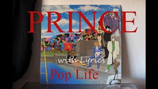 PRINCE - Pop Life - Vinyl + Lyrics