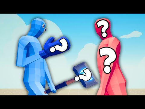 RANDOM UNIT vs RANDOM WEAPONS BATTLES | TABS Totally Accurate Battle Simulator