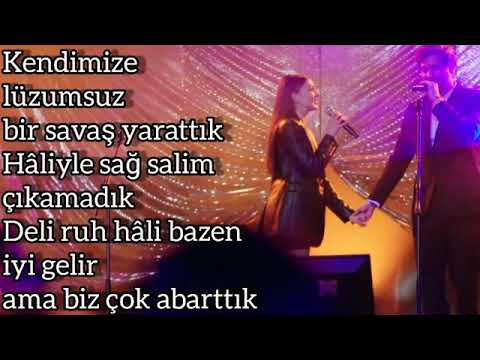 Bürcü Özberk & Burak Yörük - "Lüzumsuz Savaş" / Lyrics (Aşk Mantık Intikam)