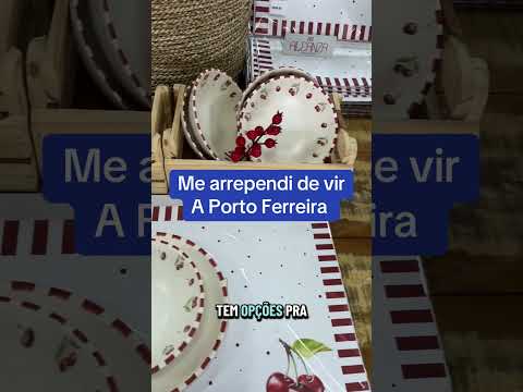 Me arrependi de ir a Porto Ferreira #portoferreira #louças #mesaposta