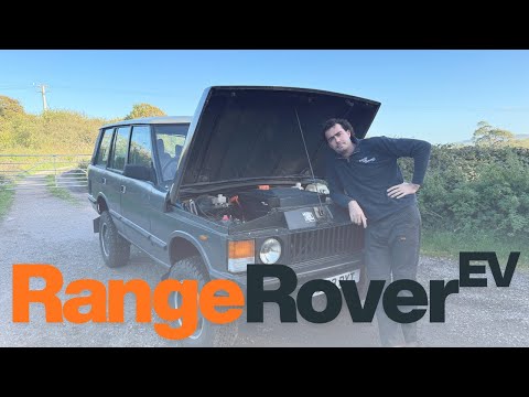 Electrifying an 80's Range Rover Classic with a Tesla Model 3 motor.