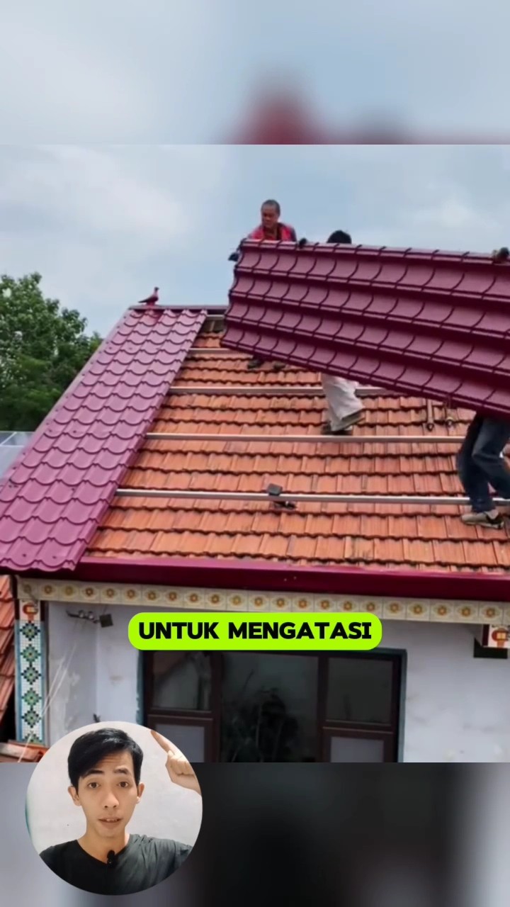 Mau atap yang sejuk dan ramah di kantong? Coba atap UPVC, pilihan tepat untuk kenyamanan rumahmu! 🏠✨