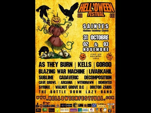 BLAZING WAR MACHINE + LIVARKAHIL + S.C.D. + DEMENTED + THE BOTTLE DOOM LAZY BAND @ Hell'Oween Fest 3