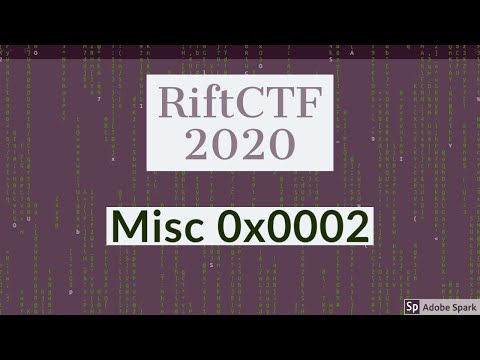 RiftCtf 2020 || Misc 0x0002 || Fatal Kali