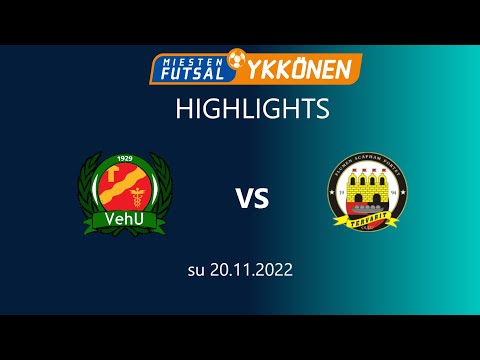 Highlights: VehU - Tervarit 4-0 (3-0) 20.11.2022 Futsal-Ykkönen