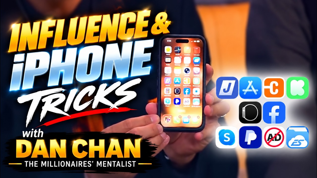 Promotional video thumbnail 1 for Dan Chan - "The Millionaires' Mentalist"