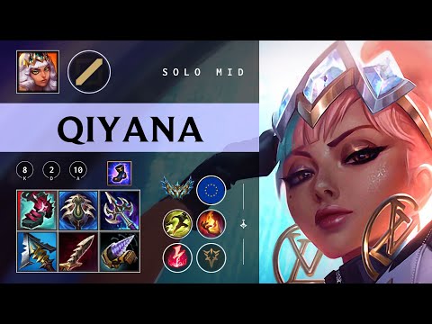 Qiyana Mid vs Yasuo - EUW Challenger Patch 26.03