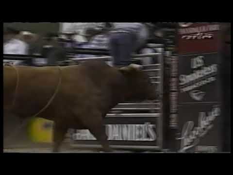 Little Yellow Jacket bucks Dan Henricks - 03 PBR Nampa