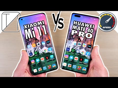 Xiaomi Mi 11 vs Huawei Mate 40 Pro Speed Test