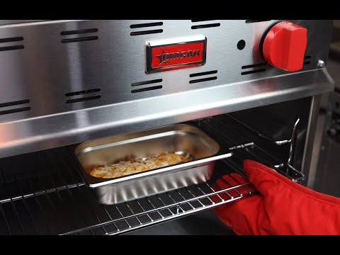 Video thumbnail for 36" Natural Gas Infrared Cheese Melter