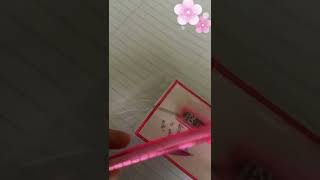 💗Unboxing my new mechanical pencil for school😊