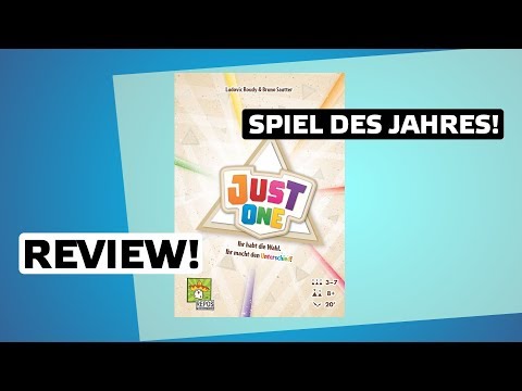 Just One // Spiel des Jahres 2019 // Brettspiel - Review // Regeln & Meinung