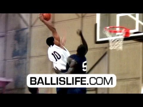 Demar Derozan POSTERIZES 6'10" DEFENDER at Nike Real Run!!