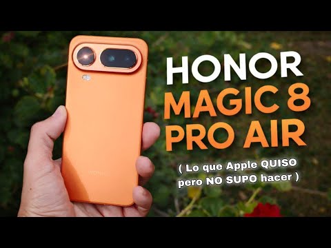 El HONOR MAGIC 8 PRO AIR es el teléfono que APPLE QUISO pero NO PUDO HACER!...