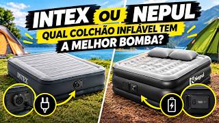 INTEX OU NEPUL: QUAL COLCHÃO INFLÁVEL TEM A MELHOR BOMBA?