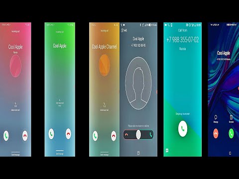6 phones screen recording calls / Various incoming calls