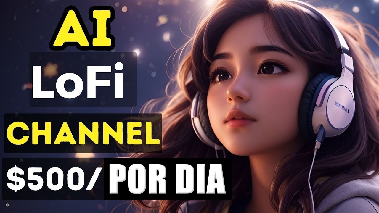 Crie Seu Próprio Canal LoFi Monetizável com IA | Batidas LoFi Geradas por IA | Tutorial !