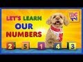 Learn Numbers with Lizzy the Dog | Teach children to count to 10 in English