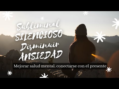 🦢 ✨ 🌌 Poderoso subliminal SILENCIOSO - Disminuir ansiedad - Conectar con el presente  🌌 ✨ 🦢