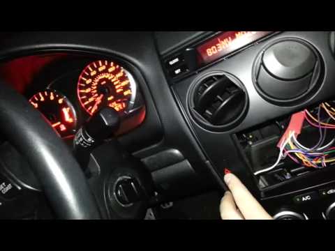 Mazda 6 (2003-2005) radio install with climate controls