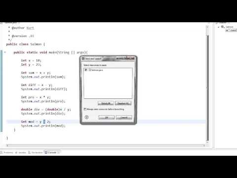 Java Tutorial 3 Math Operations
