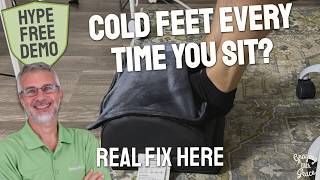 Cold Feet at Your Desk? This Heated Footrest Actually Works