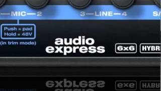 MOTU Audio Express 6 x 6 FireWire/USB 2.0 Audio Interface - What