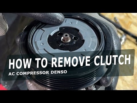 How to remove clutch AC Compressor Denso