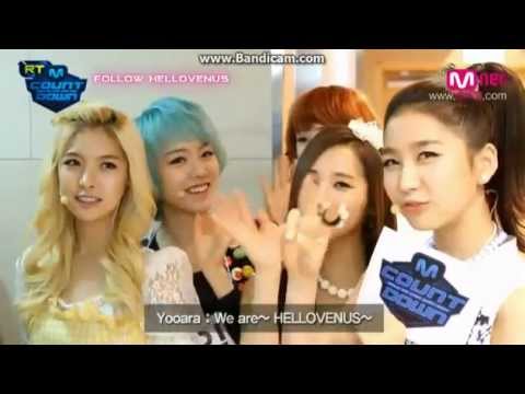 120531 RT M!countdown - Hello Venus (Backstage)