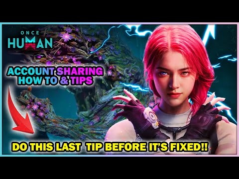 How to SHARE Items Between Characters + FAST Leveling in Eternal Dreams! Once Human Tips